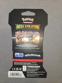 Pokemon Mega Evolution Sleeved Booster Pack Factory Sealed - Image 2