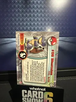 Topps Pokemon 09 Blastoise Black Label NM - Image 2