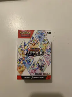 Pokemon TCG Scarlet & Violet Prismatic Evolutions Booster Bundle Factory Sealed - Image 1