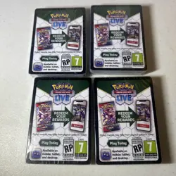 Pokemon SEALED Set of 4 Brilliant Stars Prerelease Promo SWSH185 SWSH186 SWSH187 - Image 2