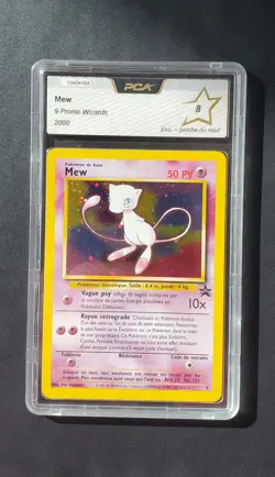 Carte Pokemon Mew Promo 9 Holo - Promo Wizards - FR - PCA 8 - Image 1