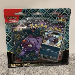 Pokemon TCG - Scarlet & Violet Paldean Fates Tech Sticker Three Pack Blister - Image 1