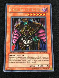 Yugioh Dark Ruler Ha Des MC1-EN006 Secret (LP) - Image 1