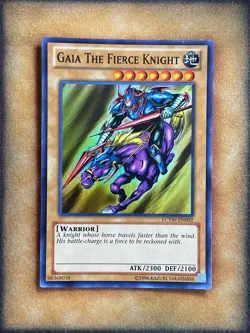 Yugioh Gaia the Fierce Knight LCYW-EN002 Super Rare NM - Image 1