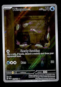 Wimpod Illistration Rare Paradox Rift 191/182, NM Pokemon Card - Image 1