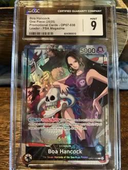Boa Hancock (2025 PSA Magazine Promo) OP07-038 One Piece Promotion Cards Foil - Image 1