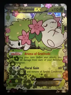 Shaymin EX Holo Rare Pokemon Card XY148 - Image 1