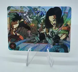 CARTE JIREN C17 GOKU DRAGON BALL Z DBZ DBS CARD PRISM HOLO FOIL FLASH MANGA MINT - Image 1
