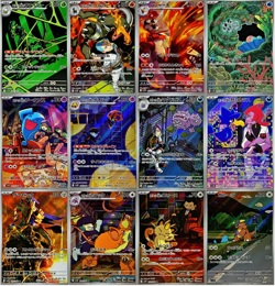 AR 12 Card Complete Set sv10 Japanese Pokemon Card Glory of the Rocket Gang - Image 1