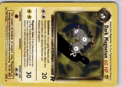 Dark Magneton 28/82 Team Rocket Regular Pokemon Trading Card TCG - Image 5