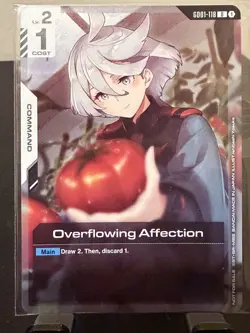 Newtype Challenge Overflowing Affection Gundam TCG Card Game - Image 1