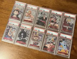 One Piece 25th Anniversary Premium Card Collection COMPLETE PSA 10 SET Japanese - Image 1