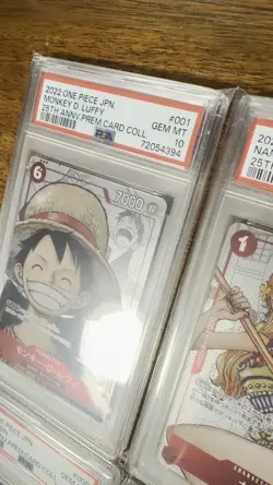 One Piece 25th Anniversary Premium Card Collection COMPLETE PSA 10 SET Japanese - Image 2