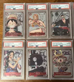 One Piece 25th Anniversary Premium Card Collection COMPLETE PSA 10 SET Japanese - Image 5