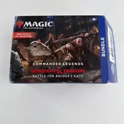 MTG Commander Legends: Battle for Baldur's Gate Bundle OPEN BOX CARDS SEALED 195166182001 - Image 1