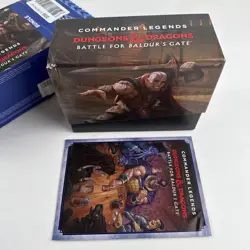 MTG Commander Legends: Battle for Baldur's Gate Bundle OPEN BOX CARDS SEALED 195166182001 - Image 2