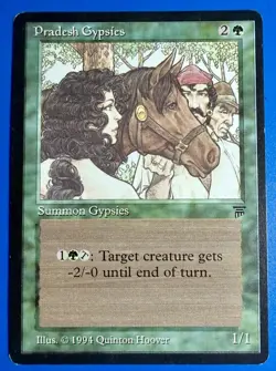 1 BANNED MTG | Pradesh G | Legends | 1994 | Magic The Gathering | LP - Image 1