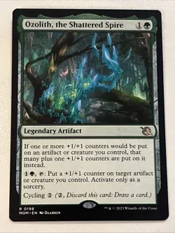 Ozolith, the Shattered Spire (R) MTG March Of The Machine MOM - Image 1
