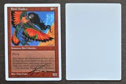 SIGNED MtG Magic Kaja Foglio Artist Proof _ 5th Fifth Ed _ Bird Maiden _1/100! - Image 1