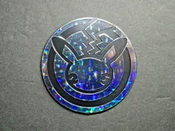 PIKACHU 25TH ANNIVERSARY COIN (XL Silver Starlight Holo) Pokemon Celebrations A - Image 1