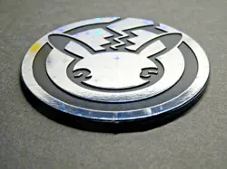 PIKACHU 25TH ANNIVERSARY COIN (XL Silver Starlight Holo) Pokemon Celebrations A - Image 3
