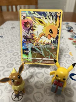 2022 Pokemon Jolteon TG04/TG30 Swsh11: Brilliant Stars Trainer Gallery Full Art - Image 1