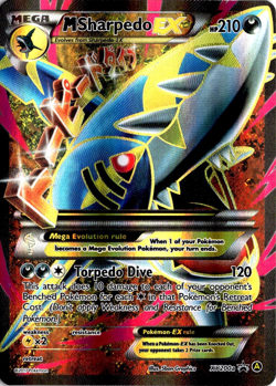 M Sharpedo EX XY200a Pokemon Alternate Art Promos NM - Image 1