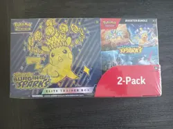 NEW Pokemon Surging Sparks Elite Trainer Box ETB + Booster Bundle Costco 2-Pack - Image 1
