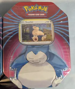 Sealed Pokemon TCG's Mighty Mysterious 2021 Mimikyu Snorlax Darkrai Tins Set 3 - Image 3