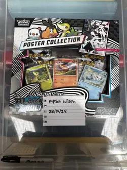 Pokemon Scarlet & Violet Prismatic Evolutions Poster Collection Box ✅🚚 - Image 1