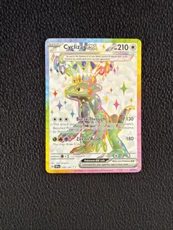 Pokemon TCG Cyclizar EX 228/191 Surging Sparks Full Art Ultra Rare 2024 NM - Image 1