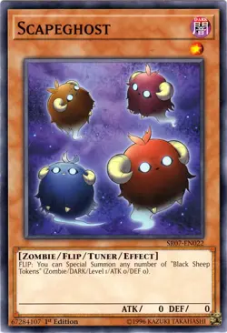 Scapeghost - SR07-EN022 - Common - 1st Edition - Lightly Played - Image 1