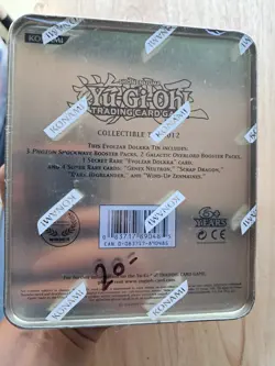 Yu-Gi-Oh 2012 Evolzar Dolkka Tin New Factory Sealed - Image 5