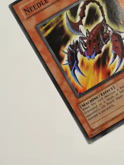 Yugioh Needle Burrower AST-020 SUPER RARE NEAR MINT - Image 4