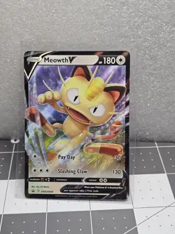 Meowth V | SWSH004 | SWSH: Sword & Shield | Promo Cards | Holo - Image 1