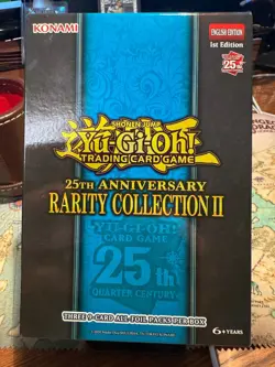 Yu-Gi-Oh! Trading Card Game 25th Anniversary Rarity Collection II Box New 1st Ed - Image 1