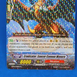 Eradicater, Saucer Cannon Wyvern Card BT10/036EN R Bushiroad Cardfight Vanguard - Image 4