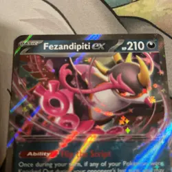 Fezendipiti EX 38/64 Shrouded Fable Collectible Card - Image 2