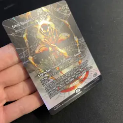 Iron Spider, Civil Warrior - Marvel (MAR) #39 NM Borderless Foil MTG - Image 2