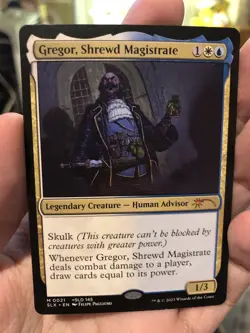 Gregor, Shrewd Magistrate - Secret Lair - NM - Magic: The Gathering - MTG - Image 2