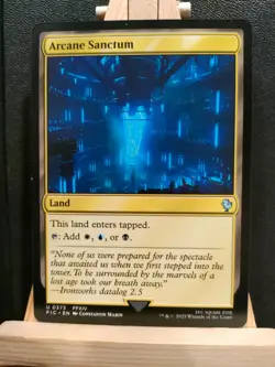 Arcane Sanctum - Final Fantasy Commander - Uncommon - NM (see pics) MTG - Image 1
