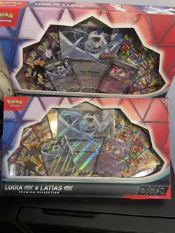 Pokemon TCG: Lugia ex & Latias ex Premium Collection (2x) Lot Of 2 Mega - Image 1