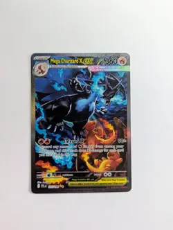 Pokemon TCG PFL Mega Charizard X ex SIR 125/094 NM (Pack Fresh) - Image 1