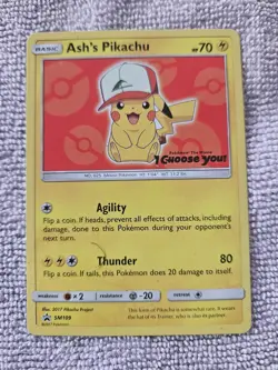 Ash’s Pikachu SM109 - Pokemon The Movie Promo - Image 1