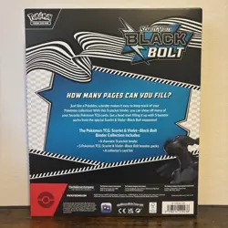 Pokemon TCG Black Bolt White Flare Binder Collection Set Lot Of 2 Brand New 2025 - Image 3