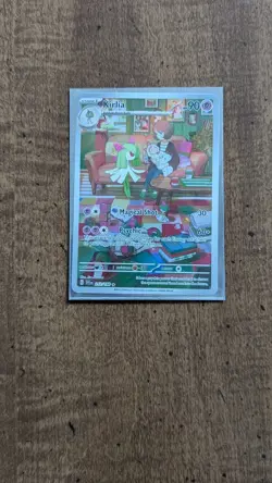 Kirlia 212/198 Scarlet & Violet Full Art Illustration Rare Holo Pokemon 2023 - Image 1