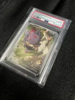 2025 POKEMON JOURNEY TOGETHER POKEMON CENTER ETB SVP PROMO #189 N'S ZORUA PSA 10 - Image 2