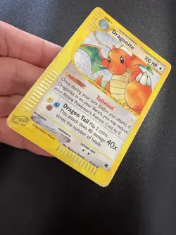 Carta Pokemon Dragonite 9/165 expedition Base Set Holo Rare lp holo english eng - Image 3