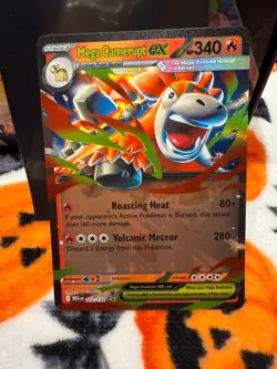 Mega Camerupt ex 022/132 Double Rare - Pokemon TCG Mega Evolution - NM - Image 2