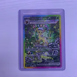 Pokemon TCG Leafeon ex SV: Prismatic Evolutions 144/131 SIR Holo - Image 1